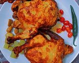 صورة لخطوة 2 من وصفة دجاج مشوي بالفرن 😋