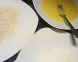 A picture of step 1 of Garlic crusted aubergine.