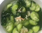 Hình bước làm 4 của món Rau bình bát nấu tôm tươi