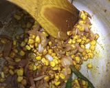 ஸ்வீட் கார்ன் புலாவ் ரெசிபி ஸ்டேப் 3 புகைப்படம்