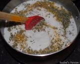 Azerbaijani yogurt soup herbs recipe step 5 photo
