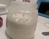 A picture of step 1 of Sourdough Bread x 2, Black Treacle & Rapeseed Oil, 71% Hydration. Workers schedule plus 6 x ciabatta.