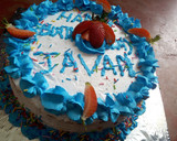 A picture of step 11 of Passion Cake With decorations.