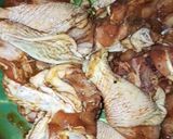 A picture of step 2 of Oven potato Wedges and chicken.