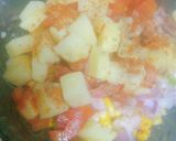 A picture of step 6 of Spicy sweet corn chaat.
