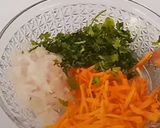 A picture of step 3 of Pesarattu or Green Moong Dosa.