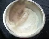 A picture of step 6 of Rava Laddu.