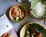Gambar langkah 1 resipi Cucur Nasi dan lebihan lauk (Leftover food fritters).