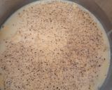 A picture of step 2 of Kesar Elaichi Kharvas (Khees).