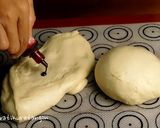 Foto langkah ke 4 dari resep Roti Tawar Batik Merah Putih.