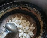 A picture of step 4 of Palak paneer.