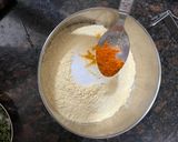 A picture of step 3 of Gram Flour Pancakes.