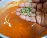 A picture of step 11 of Dal makhani.