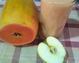 Foto del paso 1 de la receta: Licuado de papaya, manzana y avena