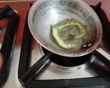 A picture of step 3 of Instant Besan Khaman.