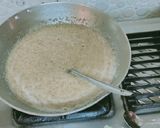 A picture of step 3 of Rajasthani special Curry -lapsi.