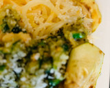 Foto del paso 4 de la receta: Espagueti al falso pesto 🥒🍜🧀