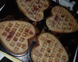 A picture of step 8 of Sinasir(Rice pancake)waffles.