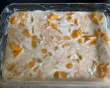 Barackos Túrós kevert süti 🍑🥚🍊😋 recept fázis 3 fotója