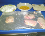 Foto del paso 3 de la receta: Pechugas de pollo rellenas de jamón y queso