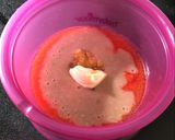 Foto langkah ke 17 dari resep Mpasi 6month tepung beras merah mix buncis, pisang dan pepaya with ub.