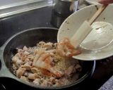 A picture of step 9 of Calamari with Shrimp in Garlic Sauce.
