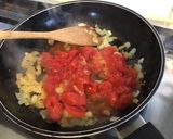 Une image de l'étape 5 de Bœuf aux poivrons bicolores,tomates,herbes et épices.