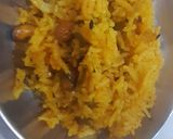 A picture of step 6 of Capsicum Masala Bhaat with Leftover Rice.