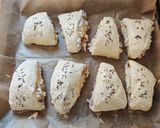 Vendégváró sajtos háromszög recept fázis 5 fotója