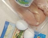 Csirkemell őzgerinc formában sütve recept fázis 1 fotója