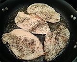 A picture of step 4 of Chicken ala King.