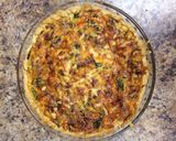 A picture of step 12 of Organic Everything Quiche.