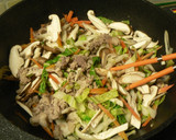 A picture of step 3 of Authentic Spring Rolls with lots of Veggies.