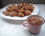 A picture of step 3 of Turkish Halva (Dessert).