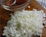 A picture of step 1 of Easy Dry Curry using Curry Roux.