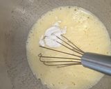 A picture of step 2 of Pistachio Cheesecake.