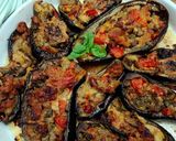 Olasz sütőben sült-töltött padlizsán 🍆 Melanzane al forno ripiene recept fázis 7 fotója