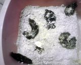 A picture of step 17 of Kitty Litter Cake ~ halloween.