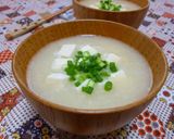 A picture of step 3 of Thick and Creamy Miso Soup with Potato and Tofu.