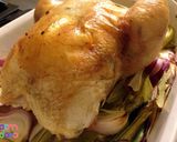 A picture of step 26 of Roast Chicken with Fennel.