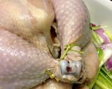 A picture of step 18 of Roast Chicken with Fennel.