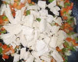 Foto del paso 5 de la receta: Empanadas vegetarianas de "no pollo", huevo y aceitunas