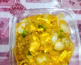 A picture of step 9 of Paneer do pyaza.