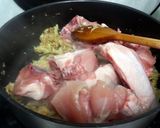 A picture of step 2 of Ginger Chicken Traditional Hakka Dish.