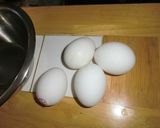 A picture of step 1 of The 4:2:1 Golden Ratio for Always Delicious Tamagoyaki (Rolled Omelette).