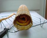 A picture of step 5 of Simple Datemaki Rolls in the Oven.