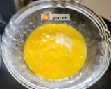 A picture of step 1 of Mango Bread pudding.