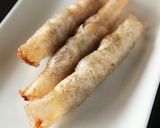 A picture of step 4 of Rice Paper Gyoza Sticks.