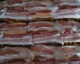 A picture of step 4 of Bean & bacon sandwiches.