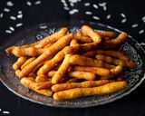 A picture of step 7 of Homemade Kurkure.